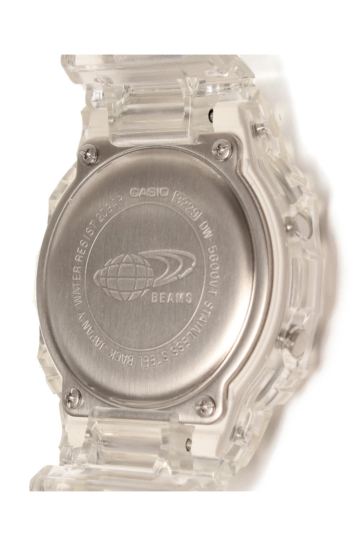 BEAMS x G-Shock 全新聯名透明 DW-5600 錶款發佈