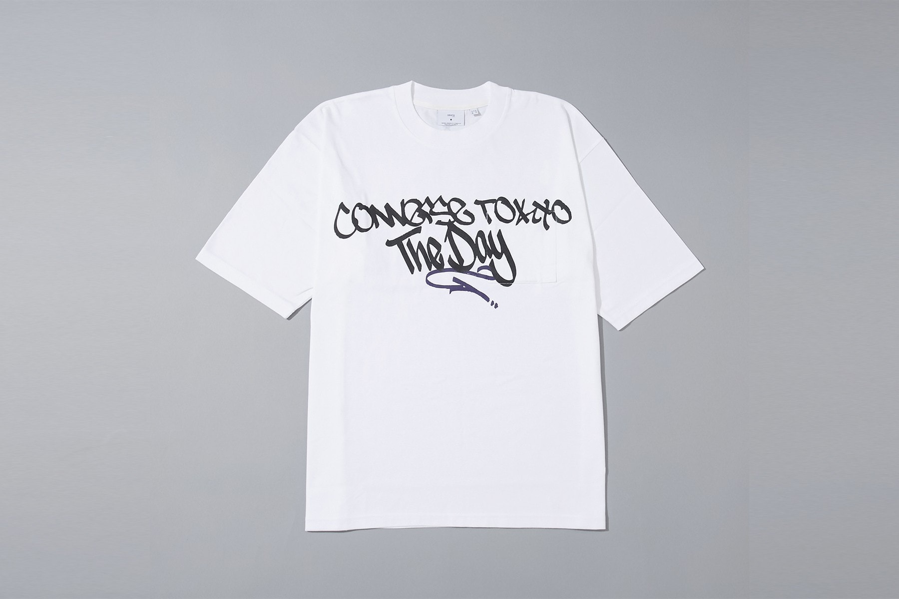 Converse Tokyo 推出別注「THE DAY」T-Shirt