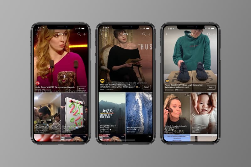 乾坤大挪移－Instagram IGTV 界面再「致敬」Tiktok 及 Snapchat