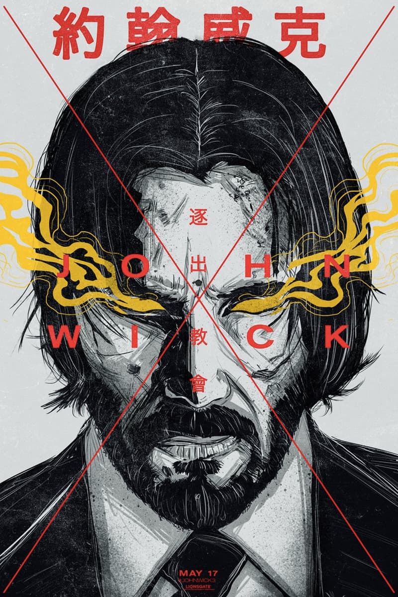 《John Wick 3: Parabellum》藝術家創作電影海報釋出