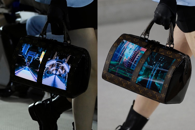 搭載 OLED 屏幕的全新 Louis Vuitton 包袋系列震撼亮相
