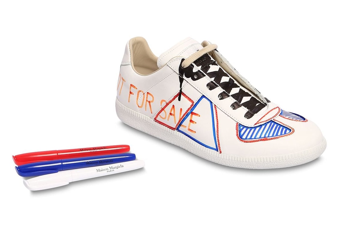 Maison Margiela 為 Replica Sneakers 推出全新「DIY」配色