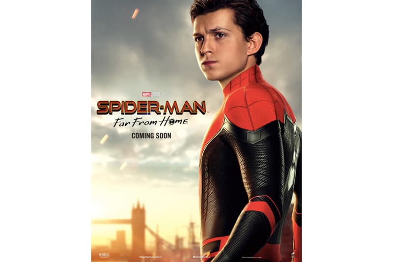 Marvel 最新大作《Spider Man : Far From Home》最新電影角色海報搶先曝光