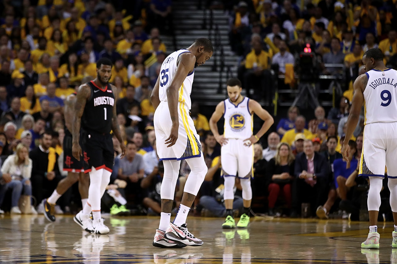 NBA 季後賽 2019 − Kevin Durant 確認缺席 Warriors 對陣 Rockets 的第六、七戰