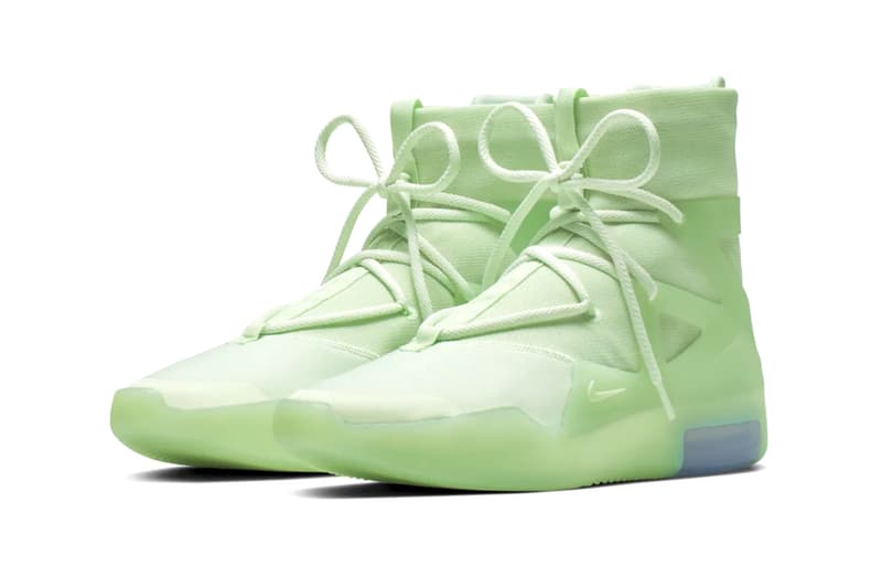 Nike Air Fear of God 1 全新荧光色系列發售詳情公開