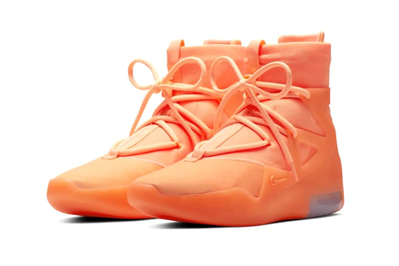 Nike Air Fear of God 1 全新荧光色系列發售詳情公開