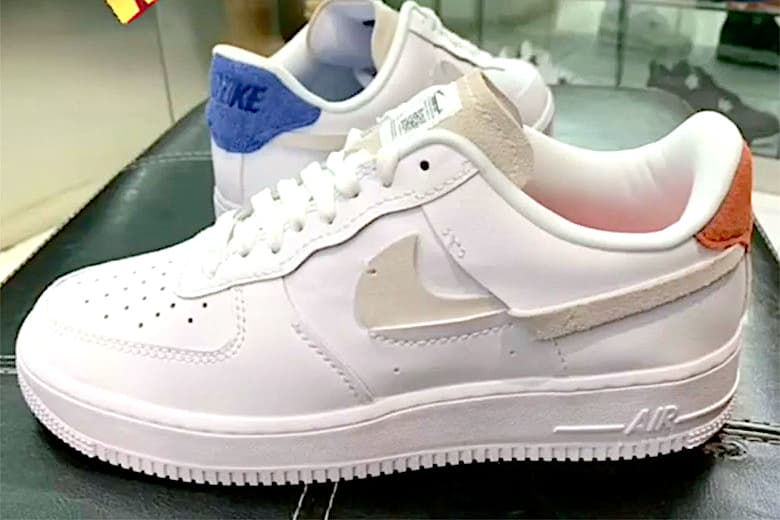 Nike Air Force 1「Inside Out」別注設計諜照曝光