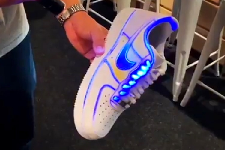 jeffstaple 展示 Nike 全新 UV 感光 Air Force 1