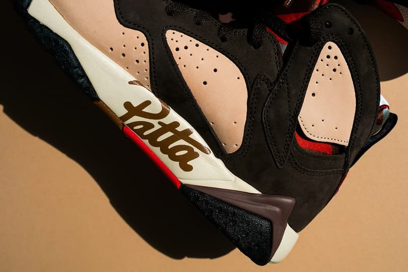 近賞 Patta x Air Jordan 7 全新聯名鞋款