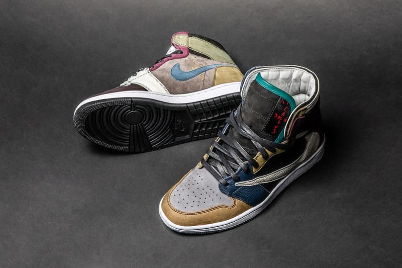 The Shoe Surgeon 打造 Travis Scott x Air Jordan 1 定製版本