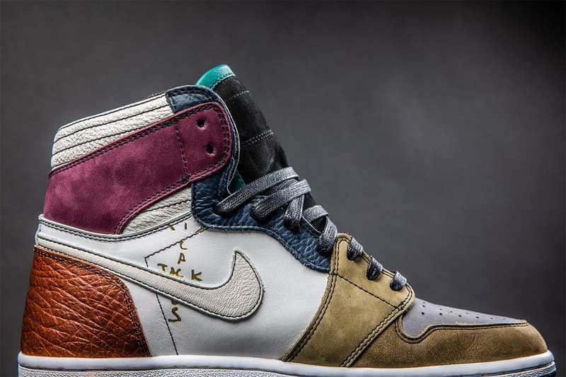 The Shoe Surgeon 打造 Travis Scott x Air Jordan 1 定製版本