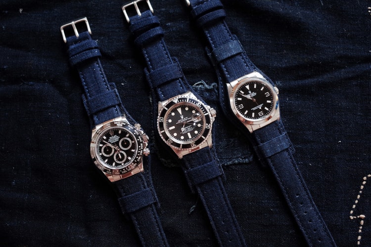 Simple Union 推出全新藍染製飛行員軍錶帶