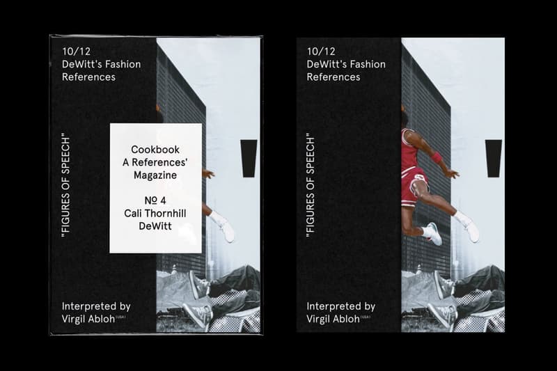 Virgil Abloh 攜手藝術家 Cali Thornhill Dewitt 打造《Cookbook Magazine》概念特刊