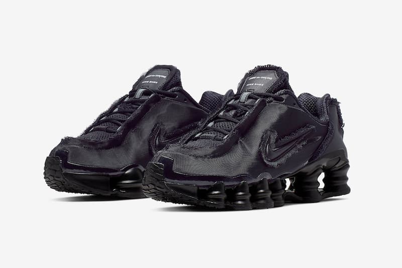 COMME des GARÇONS x Nike Shox TL 聯名系列全球正式發售信息揭曉