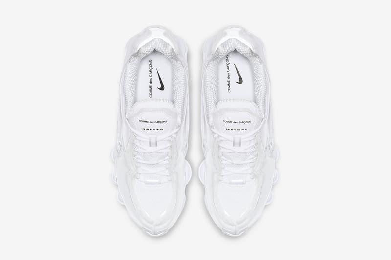 COMME des GARÇONS x Nike Shox TL 聯名系列全球正式發售信息揭曉