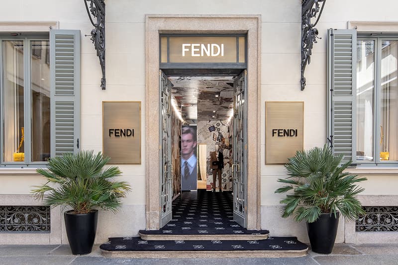 走進 FENDI 米蘭時裝週男裝秋冬系列期間限定店