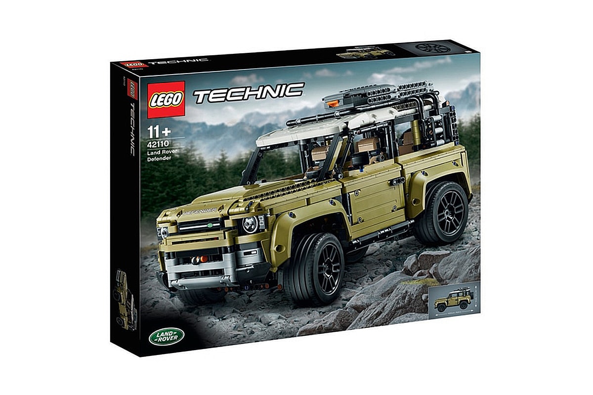 永遠之男生夢－LEGO Technic 推出 Land Rover Defender 積木模型