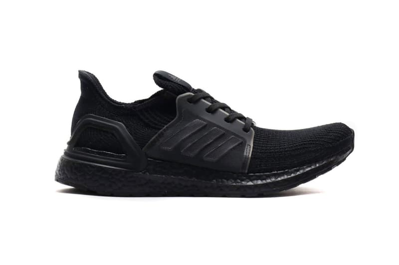 adidas UltraBOOST 19 黑魂配色「Core Black」上架