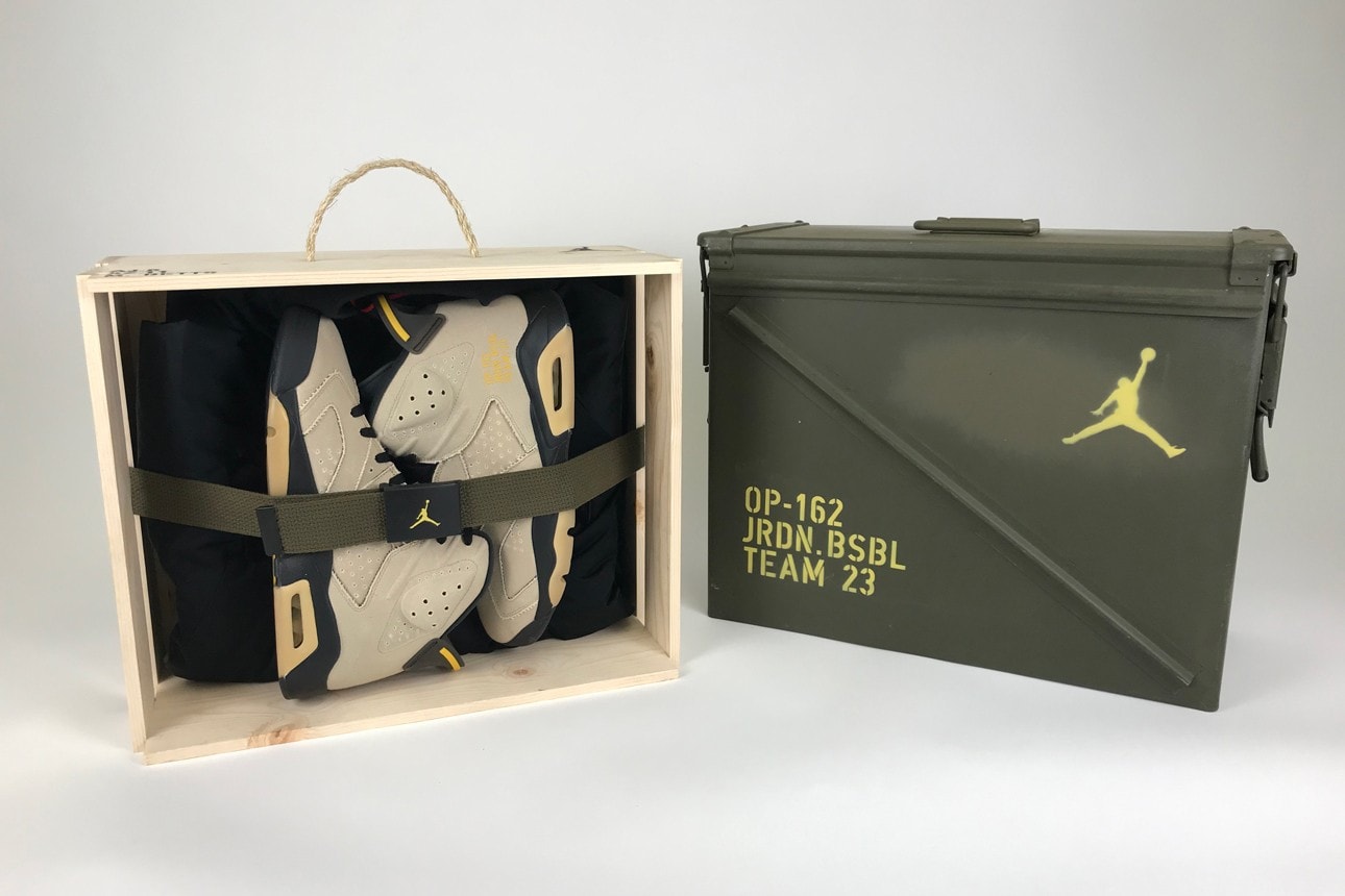 Jordan Brand 為旗下 MLB 運動鞋打造 Air Jordan 6「OP-162」特別套裝