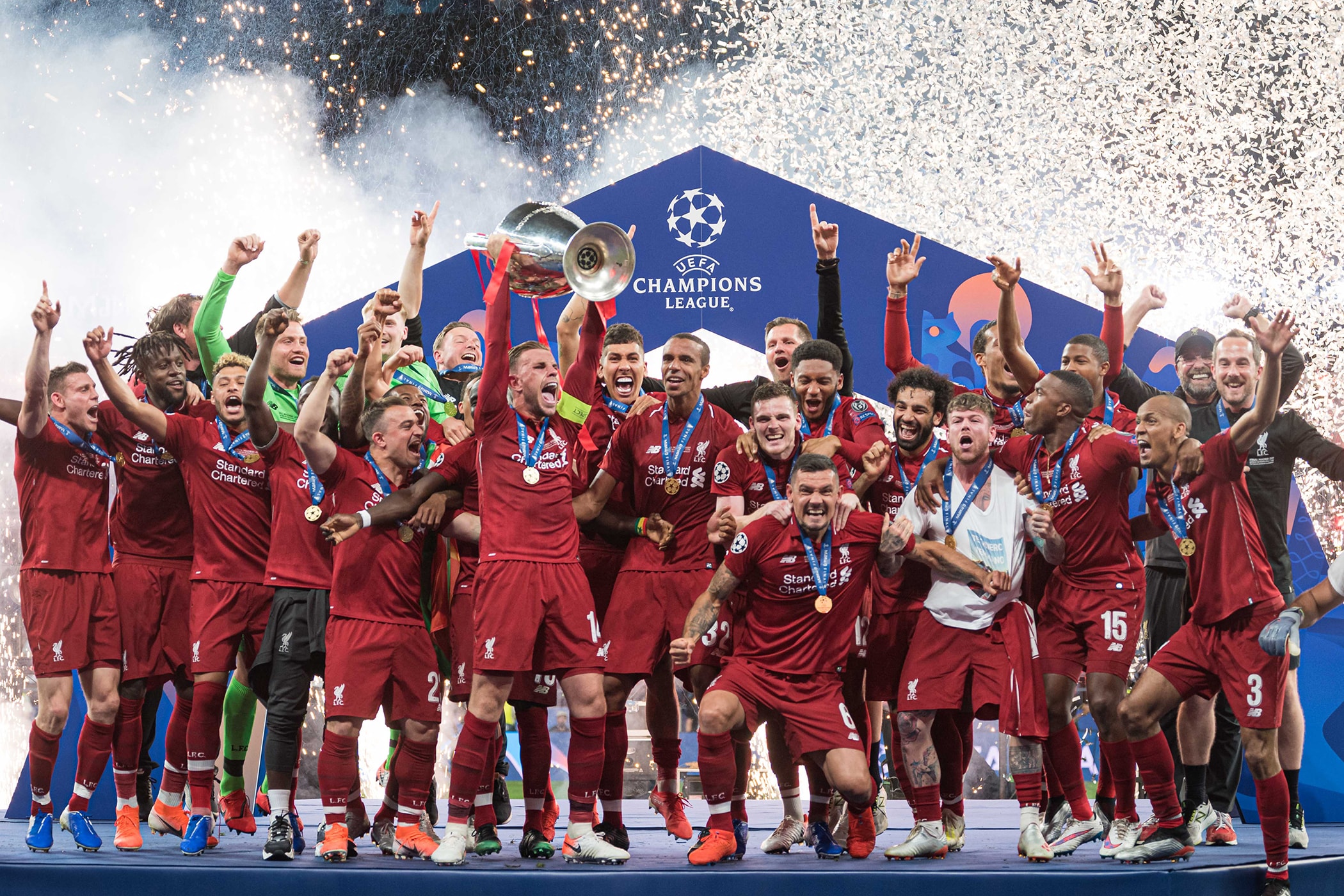 Liverpool 擊敗 Tottenham Hotspur 奪得隊史第六座歐冠獎盃