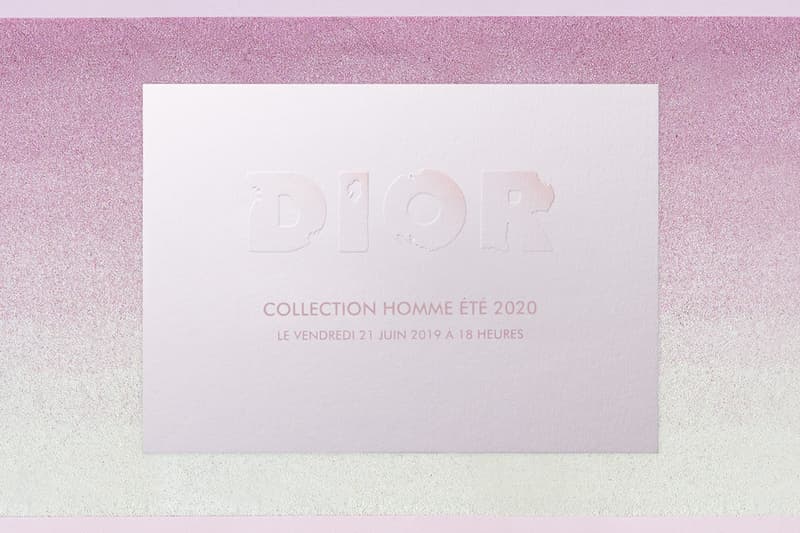 巴黎時裝周-Dior 2020 春夏男裝系列直播預覽