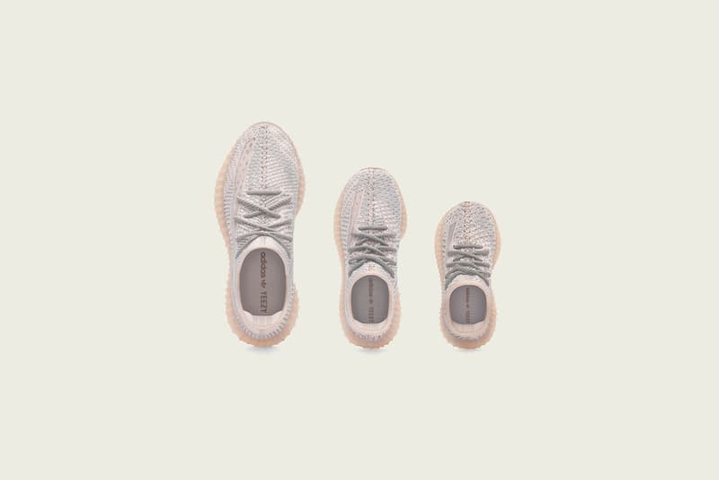 YEEZY BOOST 350 V2 地區限定「Antlia」及「Synth」配色官方圖