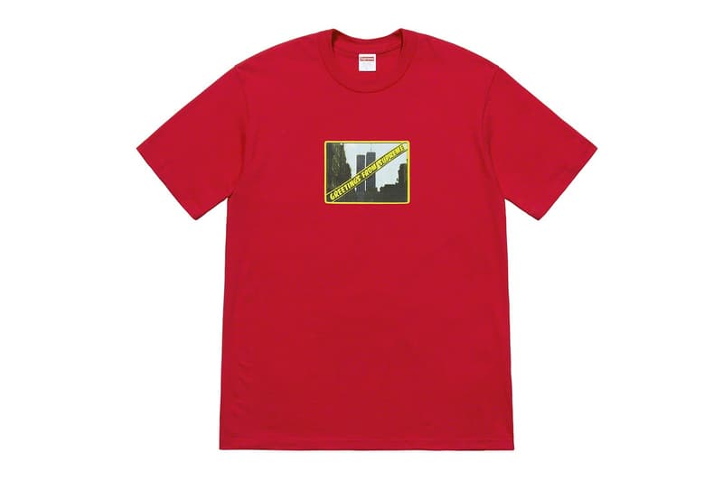 Supreme 2019 夏季 T-Shirt 系列正式登場