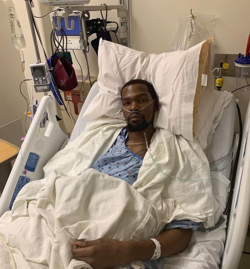 Kevin Durant 宣佈自己跟腱斷裂並已成功接受手術