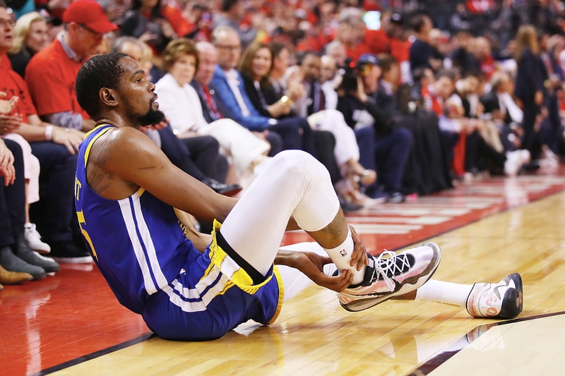 UPDATE: NBA 季後賽 2019 − Warriors 球員 Kevin Durant 確認為阿基里斯腱受傷