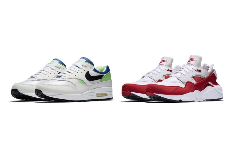 配色互換!Nike 為 Air Max 1 及 Air Huarache Run 推出全新「DNA」別注系列