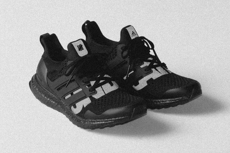 UNDEFEATED x adidas UltraBOOST 1.0 最新聯乘配色「Blackout」官方圖輯釋出