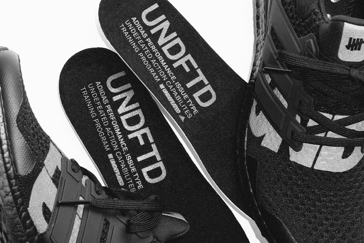 UNDEFEATED x adidas UltraBOOST 1.0 最新聯乘配色「Blackout」官方圖輯釋出