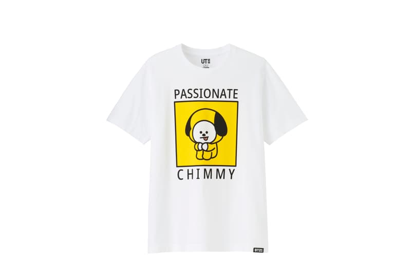 UNIQLO UT 聯乘 BT21 品牌角色 UT 系列登場