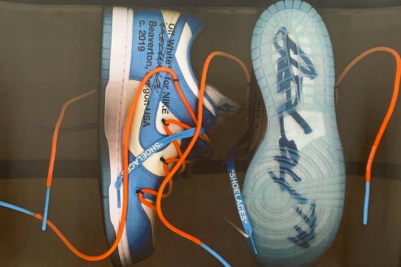 Virgil Abloh 搶先公開全新 Off-White™ x Futura x Nike SB Dunk Low 聯乘鞋款