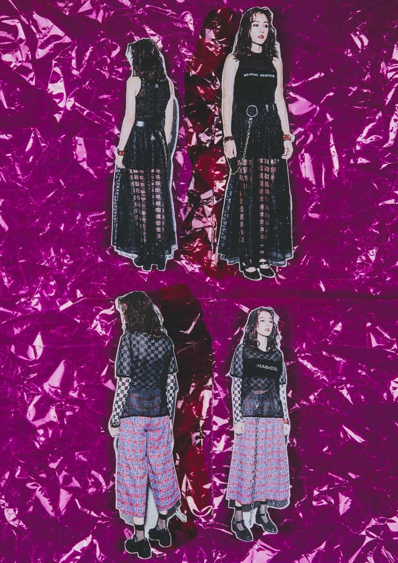 圍繞 70 年代-Slightly Numb 及女裝支線 NUMBnESS 共同發佈 2019 春夏系列