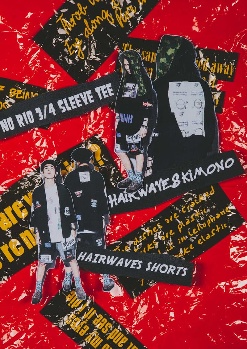 圍繞 70 年代-Slightly Numb 及女裝支線 NUMBnESS 共同發佈 2019 春夏系列