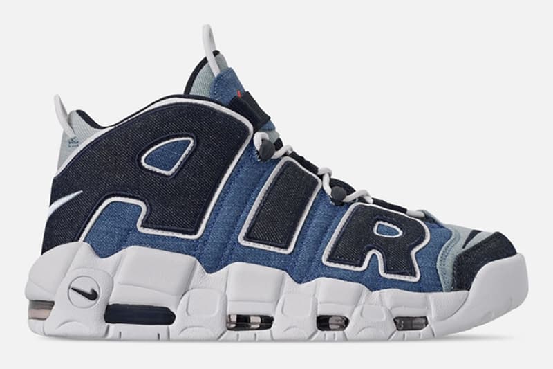 Nike 推出 Air More Uptempo 丹寧布料版本
