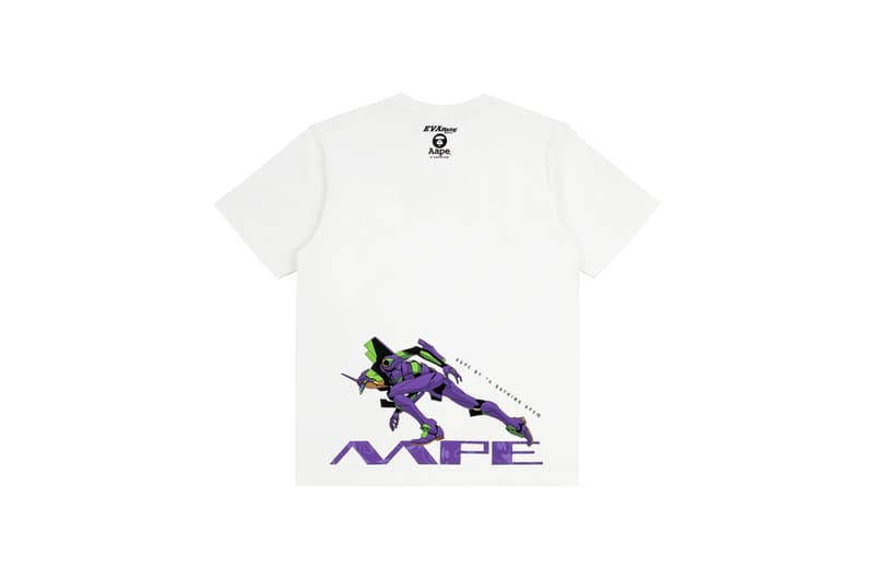 AAPE BY *A BATHING APE® x EVANGELION RACING 釋出聯乘系列