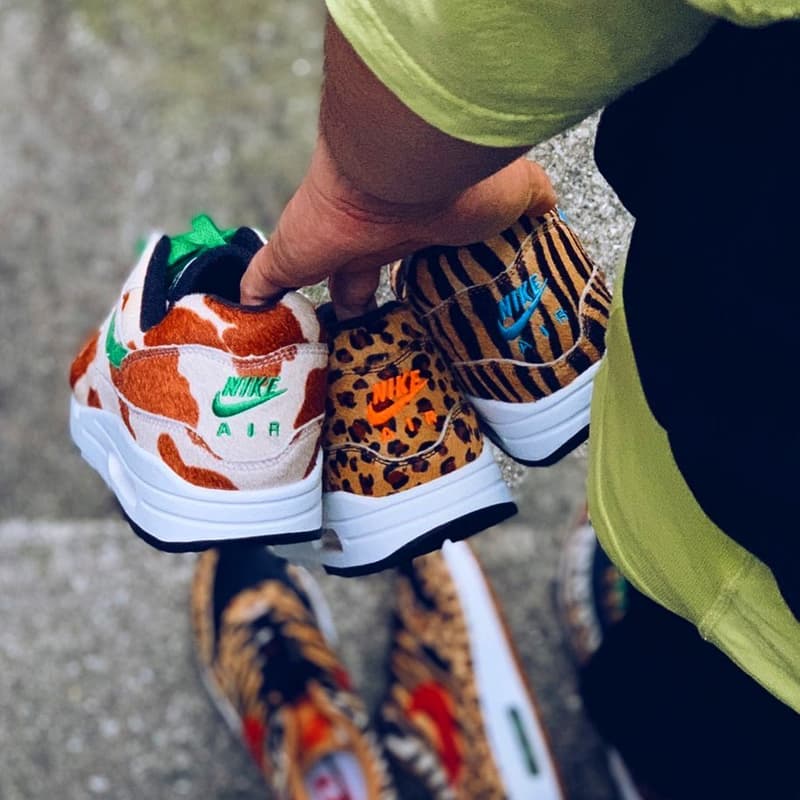 搶先預覽 atmos x Nike 全新聯名 Air Max 1「Animal Pack 3.0」系列