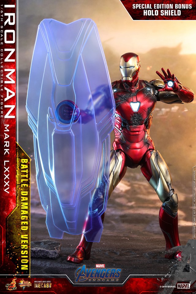 「I am Iron Man！」Hot Toys 推出 1:6 比例 Iron Man Mark LXXXV 戰損版珍藏人偶