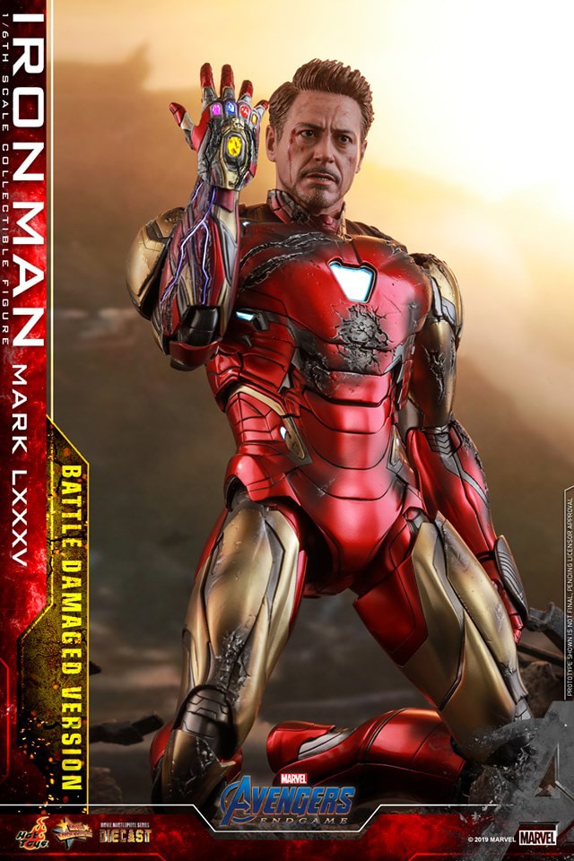 「I am Iron Man！」Hot Toys 推出 1:6 比例 Iron Man Mark LXXXV 戰損版珍藏人偶