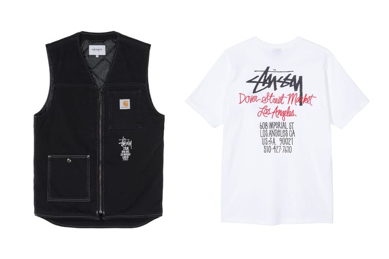 Stüssy 聯合 Carhartt WIP 為 Dover Street Market 打造全新聯名獨佔系列