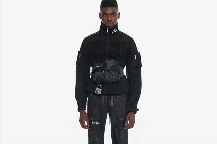 HELIOT EMIL 打造了一款具「磁力」的機能工裝褲