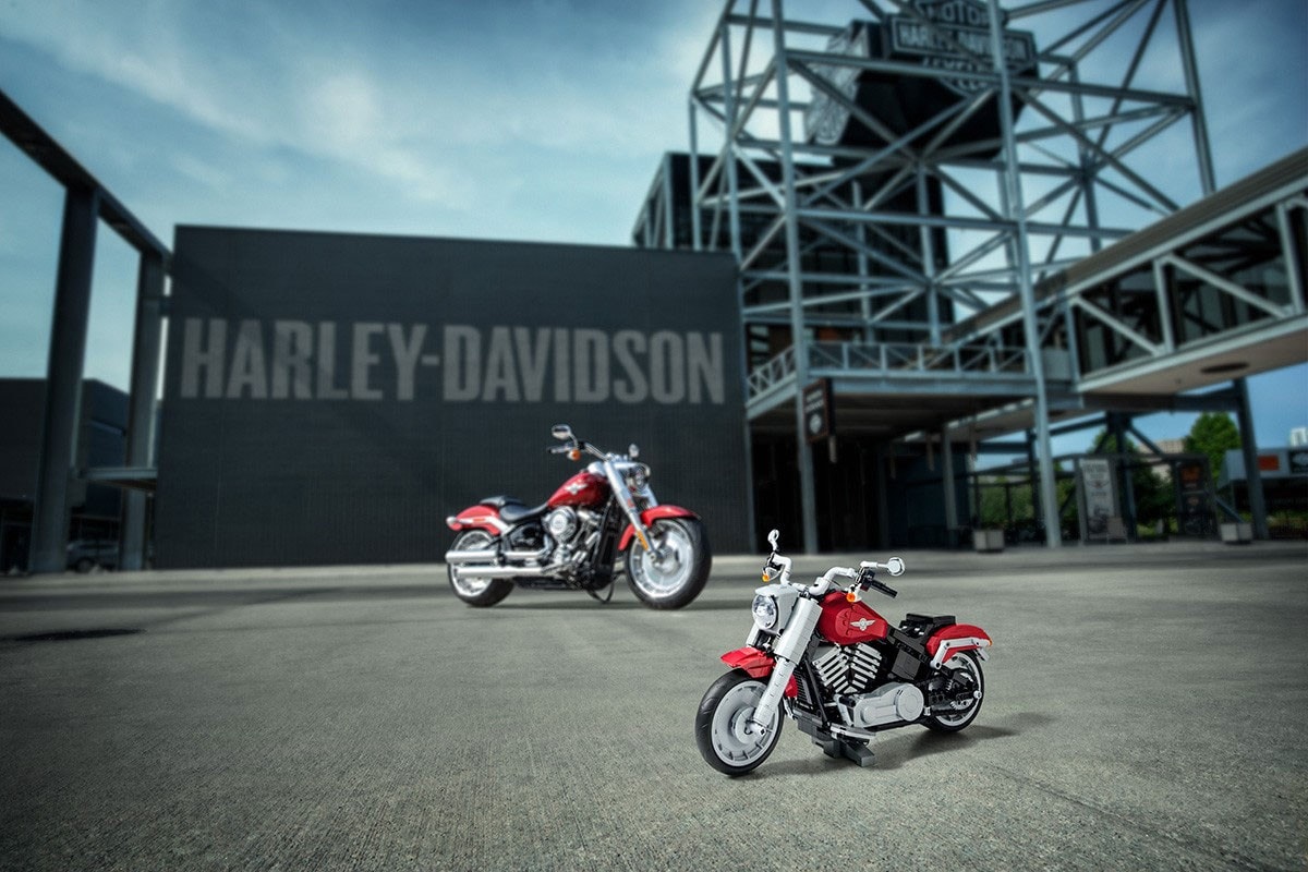 LEGO Creator Expert 推出全新 Harley-Davidson 經典 Fat Boy 積木模型