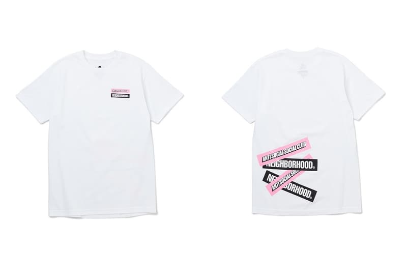 NEIGHBORHOOD x Anti Social Social Club 第二波聯名系列登場