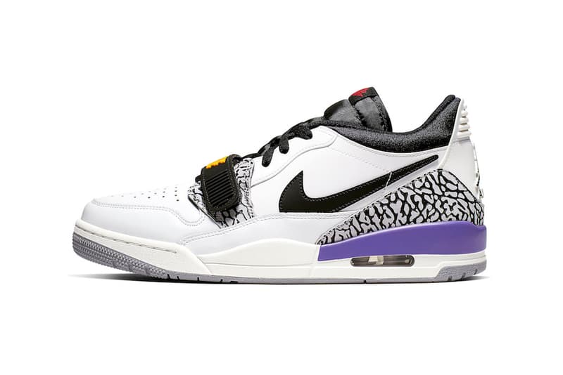 搶先預覽 Jordan Legacy 312 Low 全新「Lakers」別注配色