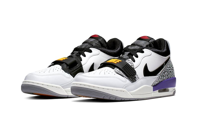 搶先預覽 Jordan Legacy 312 Low 全新「Lakers」別注配色