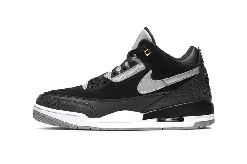 Air Jordan 3 Tinker「Black/Cement Grey」上架時間公佈