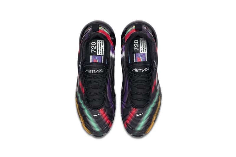 Nike Air Max 720 全新配色「Black Multi」發佈