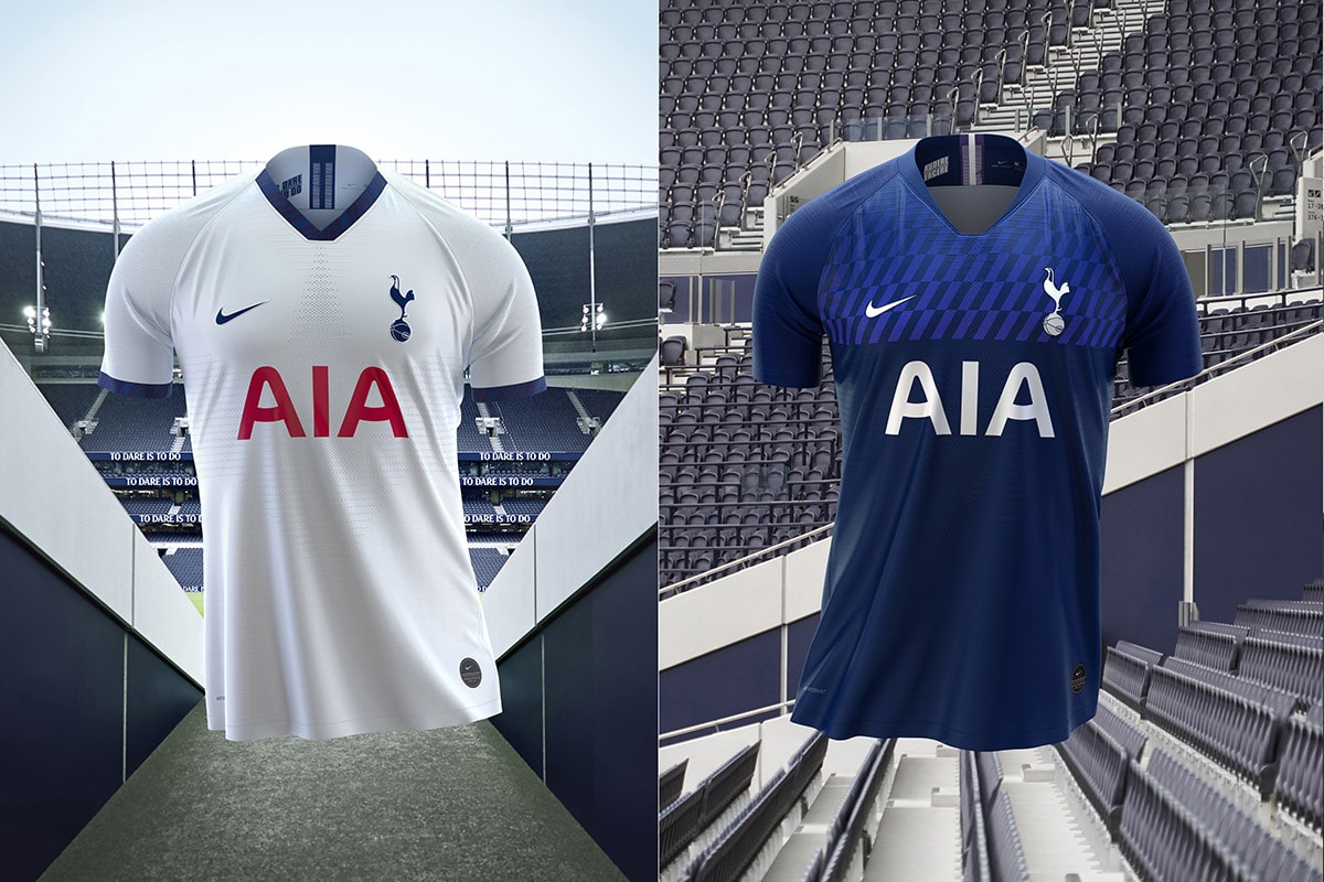 英超球隊 Tottenham Hotspur 與 Nike 釋出 2019/20 季度主客球衣